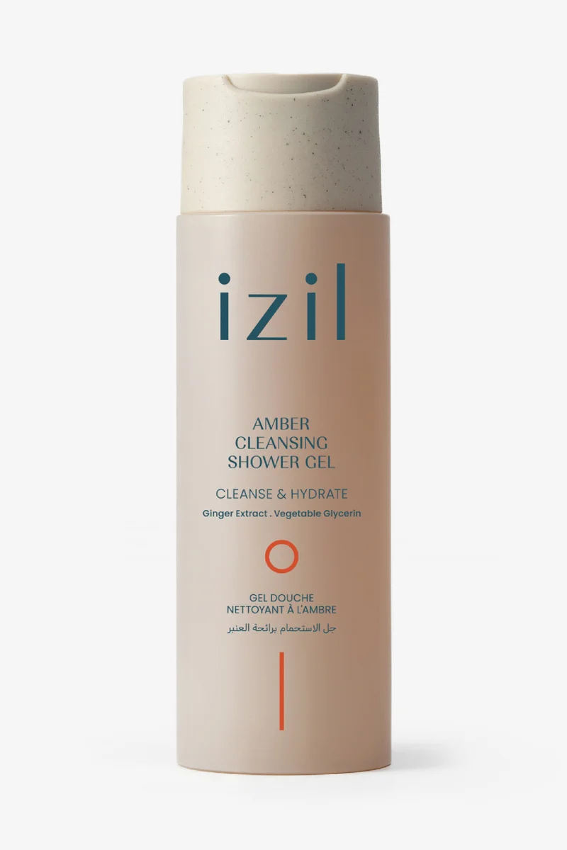 ازيل جل استحمام عنبر منظف